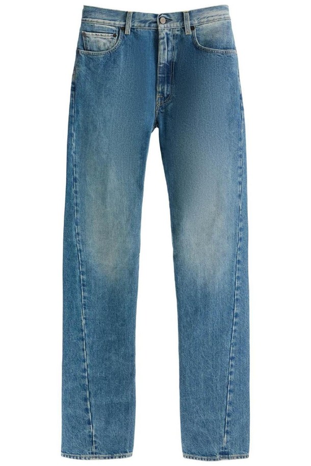 Maison Margiela - 데님 - 메종마르지엘라 남성 청바지 straight jeans with twisted seams NB02