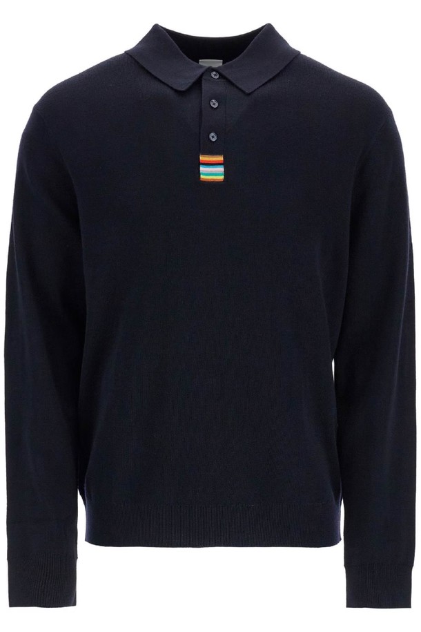 PAUL SMITH - 스웨터 - 폴스미스 남성 스웨터 merino wool polo style pullover sweater NB02