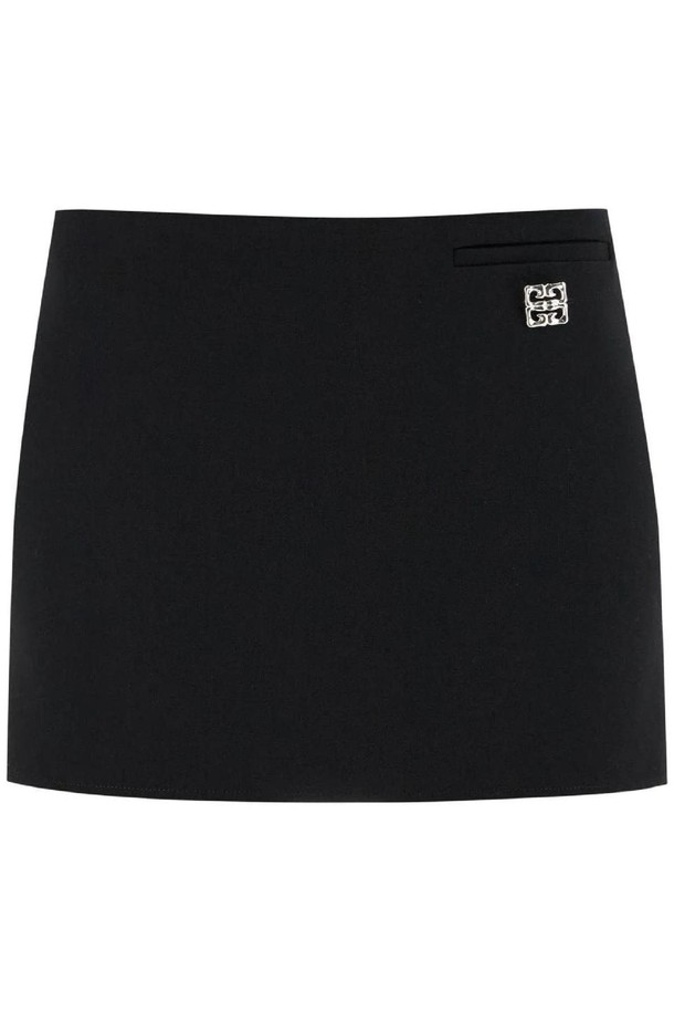 GIVENCHY - 미디스커트 - 지방시 여성 스커트 wool mini skirt with 4g NB02