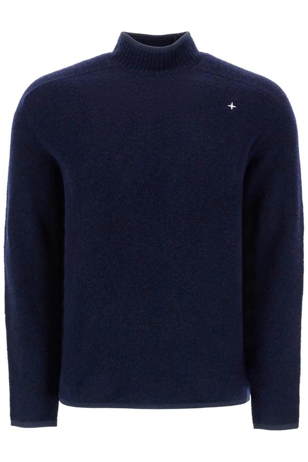 STONE ISLAND - 스웨터 - 스톤아일랜드 남성 스웨터 brushed wool blend pullover sweater NB02