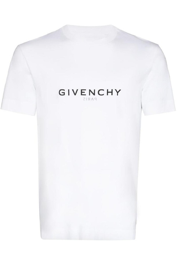 GIVENCHY - 반팔티셔츠 - 지방시 남성 티셔츠 GIVENCHY REVERSE COTTON T SHIRT NB30