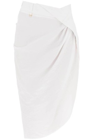 쟈크뮈스 여성 스커트 la jupe saudade asymmetric skirt NB02