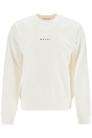 마르니 남성 맨투맨 후드 oversized organic cotton sweat NB02