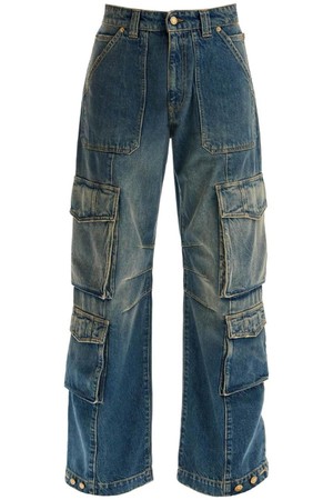 골든구스 여성 청바지 irina wide leg cargo jeans NB02