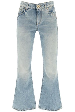 발망 여성 청바지 western style crop bootcut jeans NB02