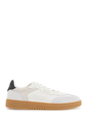 악셀아리가토 남성 스니커즈 white leather and suede sneakers dice t toe with recycled materials NB02