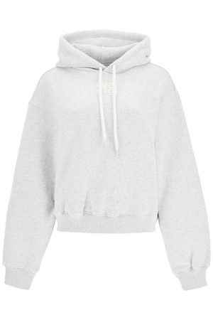 알렉산더왕 여성 맨투맨 후드 boxy hoodie with hood NB02