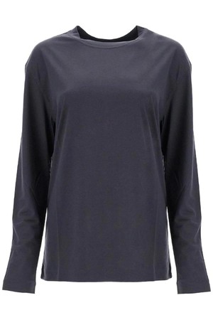 르메르 여성 티셔츠 long sleeved silk t shirt for NB02