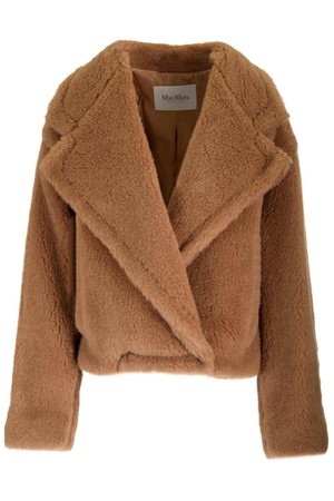 막스마라 여성 코트 camel Teddy cropped jacket NB19