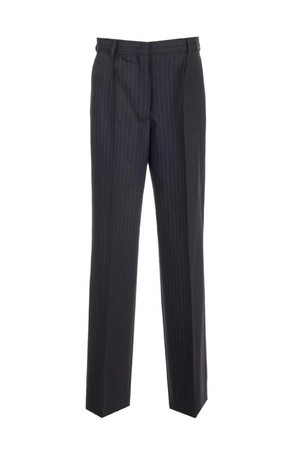 미우미우 여성 바지 Blue pinstriped trousers NB19