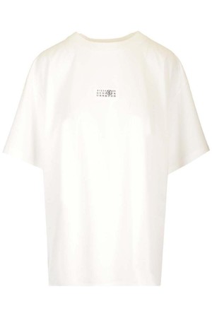 엠엠식스 메종마르지엘라 여성 티셔츠 Numeric Logo T shirt NB19