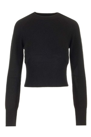 쟈크뮈스 여성 니트 스웨터  La Maille  cashmere blend crop sweater NB19