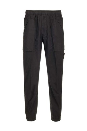 스톤아일랜드 남성 바지 Trousers with elasticated waist NB19