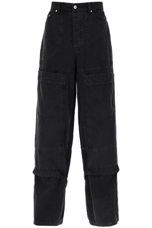 오프화이트 남성 바지 wide leg cargo pants NB02