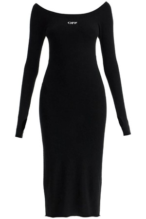 오프화이트 여성 원피스 lightweight knit midi dress NB02