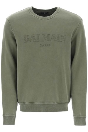 발망 남성 맨투맨 후드 vintage balmain crewneck sweat NB02