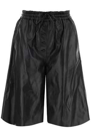 질샌더 여성 숏팬츠 leather bermuda shorts for NB02