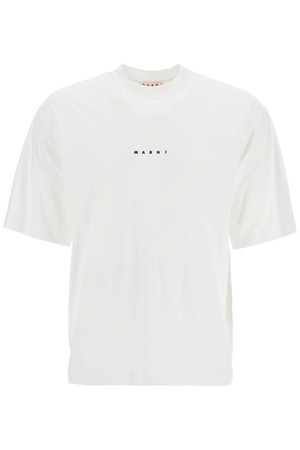 마르니 남성 티셔츠 oversized organic cotton t NB02