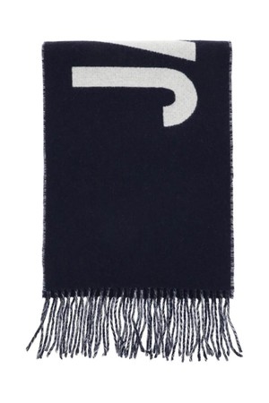 쟈크뮈스 남성 스카프 logo wool scarf NB02