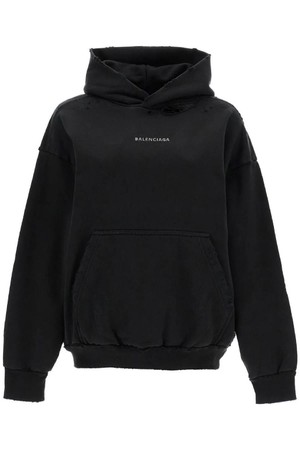 발렌시아가 여성 맨투맨 후드 balenciaga back sweatshirt NB02