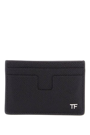 톰포드 남성 카드 지갑 black minimalist calfskin credit card holder NB02