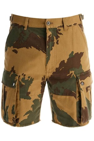 셀린느 남성 숏팬츠 camouflage gabardine cargo bermuda NB02