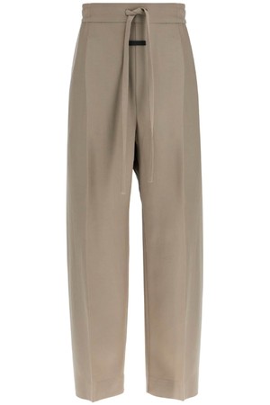 피어오브갓 남성 바지 beige wide leg pants in virgin wool and viscose NB02