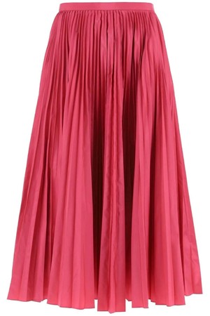 디올 여성 스커트 pleated midi skirt NB02