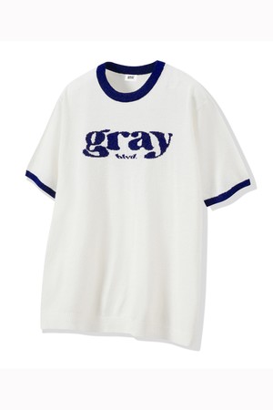 아라스 링거 니트 반팔 / GKBST33 / 3color