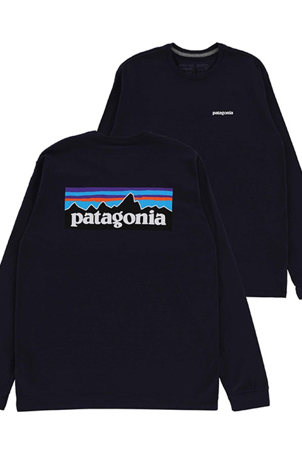 PATAGONIA - 긴팔티셔츠 - 파타고니아 P-6 로고 리스판서빌삭2411lassic Na