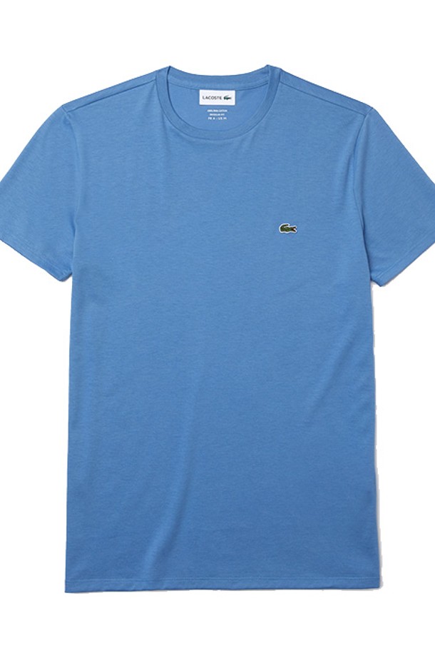 LACOSTE - 반팔티셔츠 - 라코스테 남성 크루넥 반팔티셔츠 TH6709 TurquinBlue