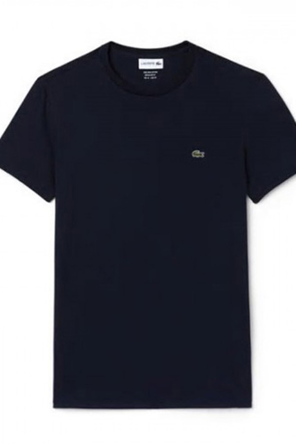 LACOSTE - 반팔티셔츠 - 라코스테 남성 크루넥 반팔티셔츠 TH6709 Navy Blue