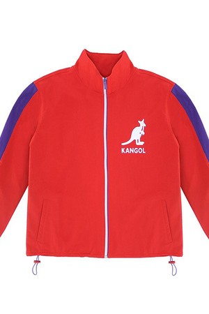 캉골 여성 Polyamid 트랙 자켓 K8665 Equestrian Red