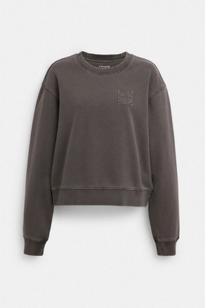 코치 Garment Dye Crewneck 맨투맨 CI853 SMO