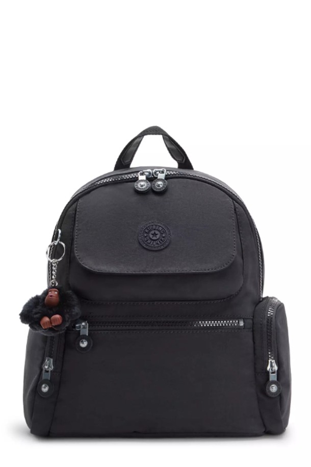 KIPLING - 백팩 - 키플링 Matta 스몰 백팩 BP4046 Black Tonal