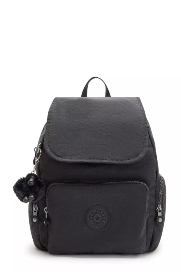 KIPLING - 백팩 - 키플링 시티 지퍼 S 백팩 KI3523 Black Noir