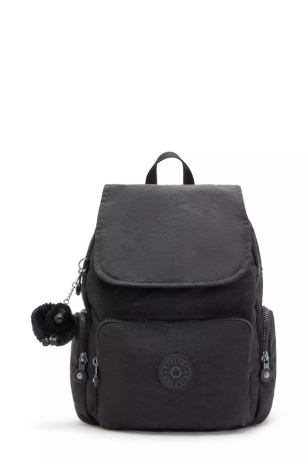 KIPLING - 백팩 - 키플링 시티 지퍼 Mini 백팩 KI6046 Black Noir