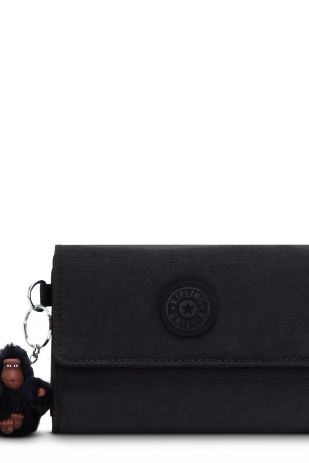 KIPLING - 중지갑 - 키플링 Pixi 월렛 AC3710 Black Tonal