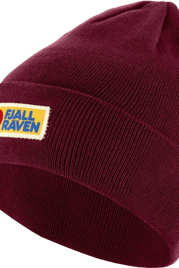 FJALL RAVEN - 모자 - 피엘라벤 여성 바르닥 클래식 비니 78141 Bordeaux R