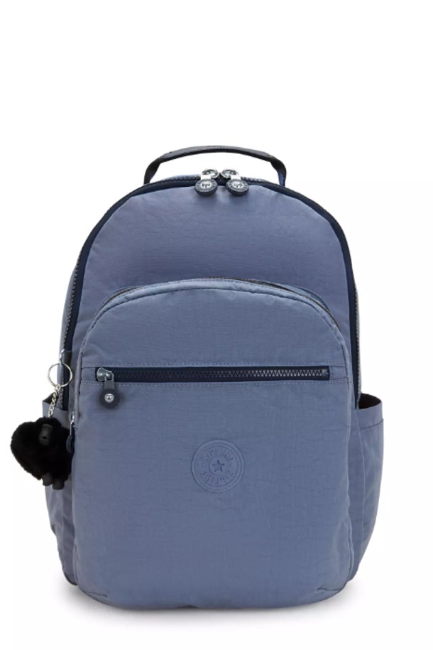 KIPLING - 백팩 - 키플링 Seoul L 백팩 KI5210 Blue Lover