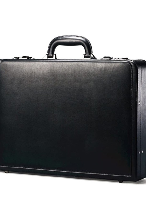 SAMSONITE - 토트백 - 샘소나이트 레더 Attache 43115-1041