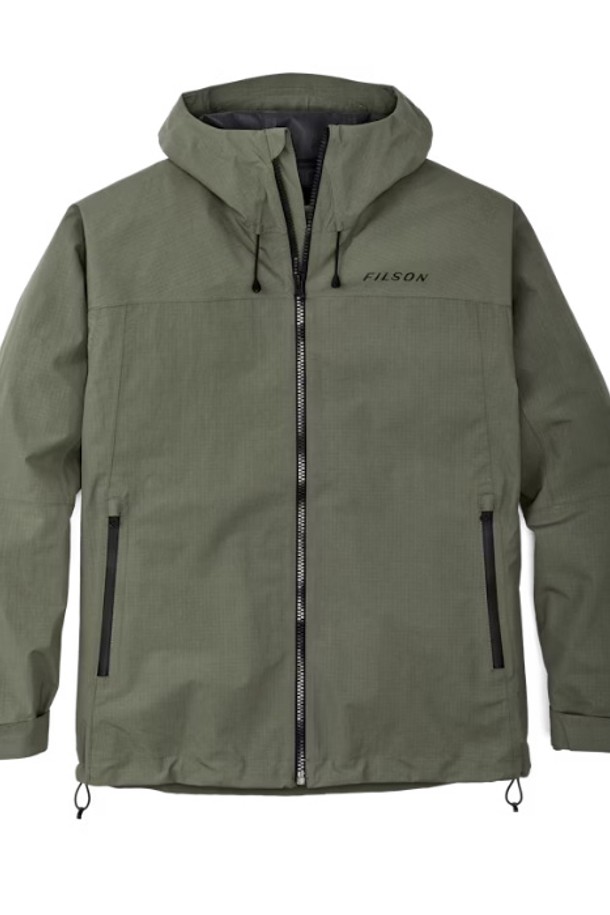 FILSON - 블루종/점퍼 - 필슨 Swiftwater 레인 자켓 20248728 Service Green