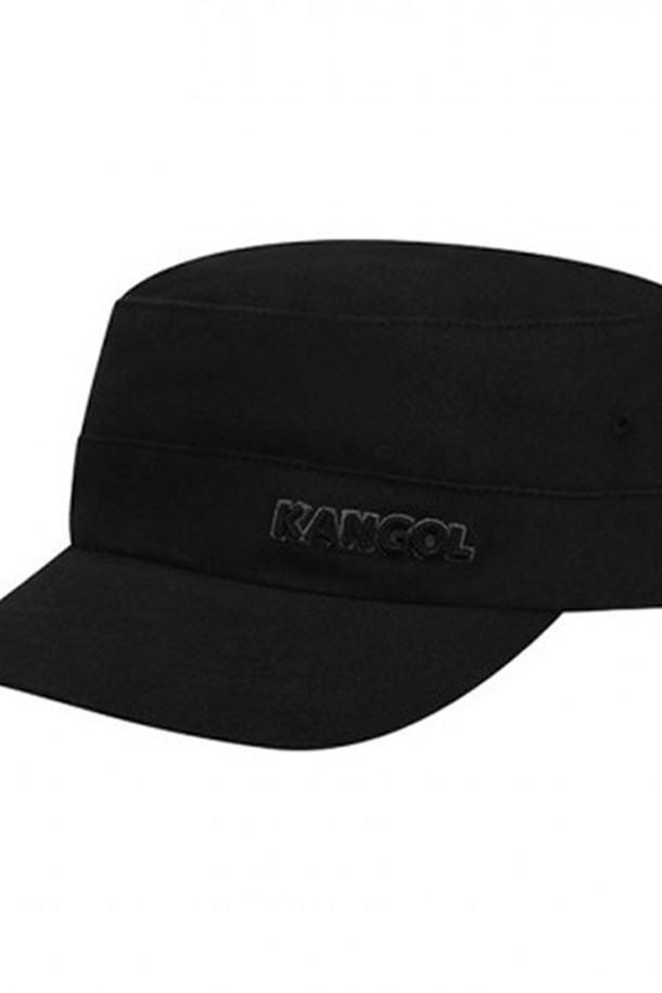 KANGOL - 모자 - 캉골 코튼 트윌 아미 캡 9720BC Black