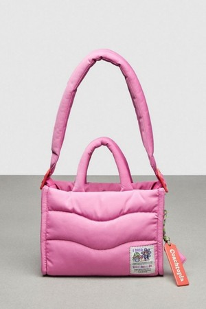 코치 Coachtopia Loop 퍼피 토트백 CT385 BS9