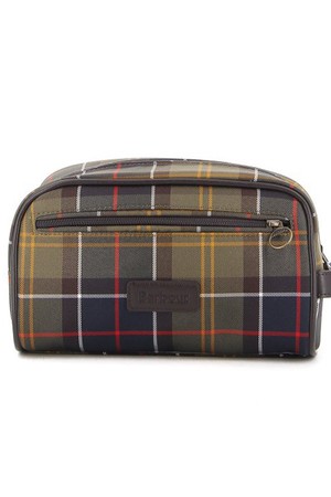 바버 남성 Tartan 워시백 MAC0396TN11