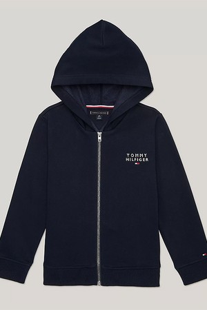 타미힐피거 보이즈 Hilfiger 로고 집업후드 Navy