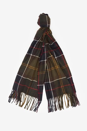 바버 Hailes Tartan 스카프 LSC0426TN11