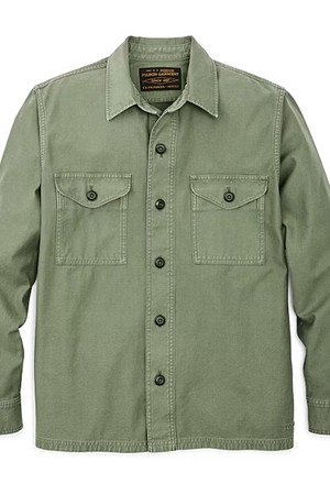 필슨 필드 잭셔츠 20277936 Washed Fatigue Green