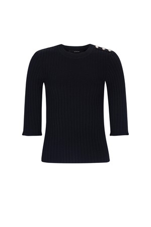 Feminine Slim Crew Neck Knit