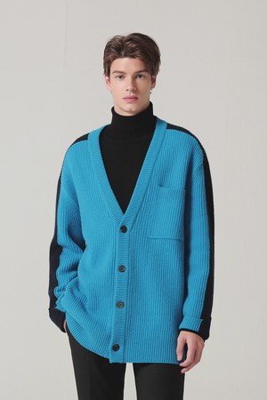 Color Point Cashmere Cardigan